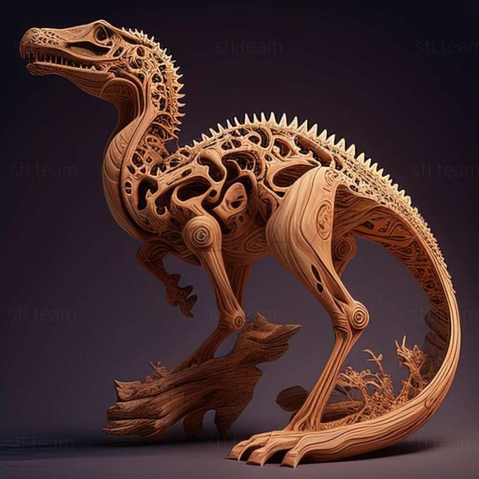 3D модель Леонеразавр (STL)